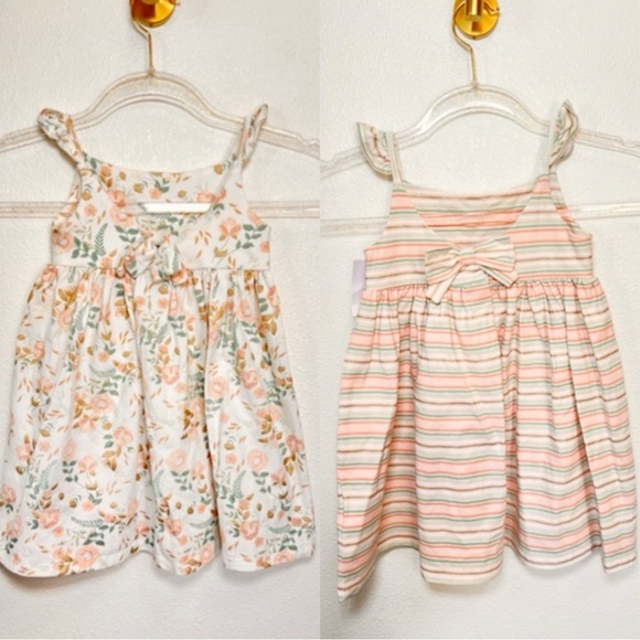 Sigrid Olsen NWT Little Gurl Summer Dresses Set Of 2 Size 3T - Picture 1 of 11